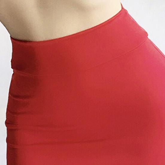 Sexy Ultrathin Skinny Mini Skirt Without Lining Solid Color Low-rise See-through Hip Lifting Short Skirt Women Clubwear