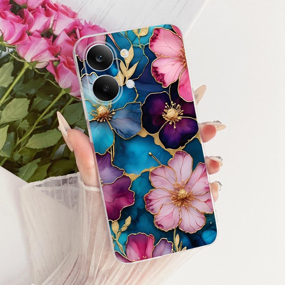 Case For Xiaomi Poco X8 Pro Max Cover Transparent Fashion Butterfly Cute Cat Cool Painted Soft Phone Casing 2602BPC18G