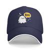 Ghost Of Disapproval BOO Baseballkappen Snapback Baseballmützen Atmungsaktiv Lässig Kappe Outdoor für Männer und Frauen