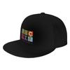 Fashion ABC for Kids Flat Brim Sun Hat Makes The Face Look Smaller Summer Women Hat