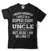 Geschenk für Onkel T-Shirt Geburtstagsgeschenk Weihnachtsgeschenk Geschenk für Onkel T-Shirt