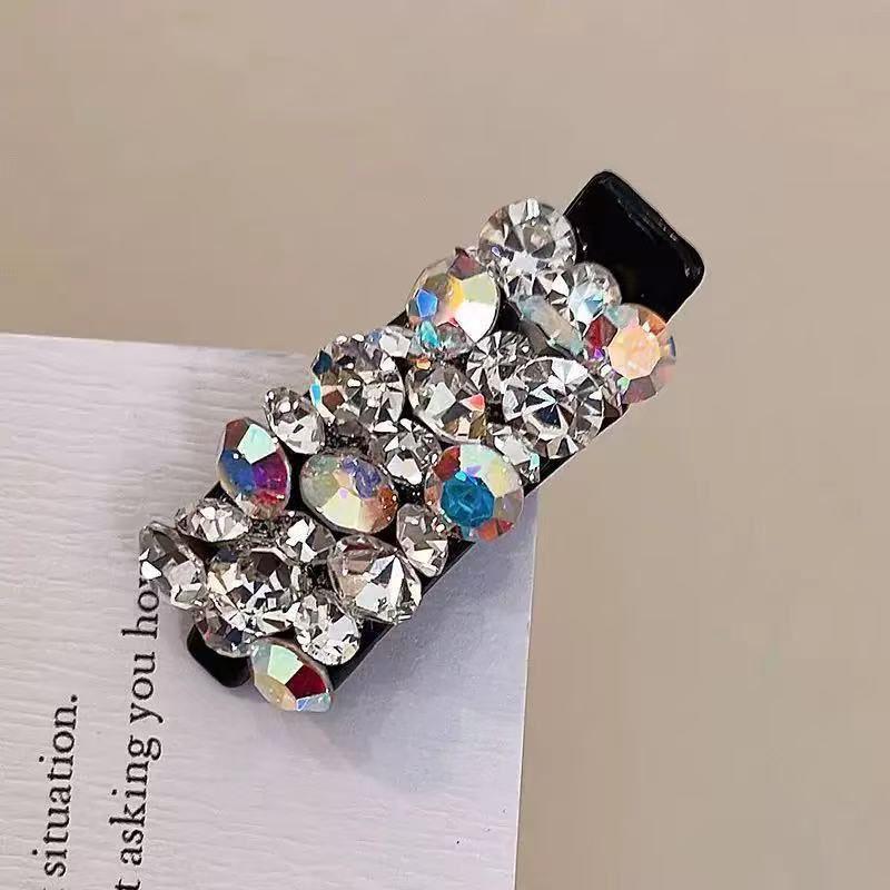 Colorful Hair Clip Exquisite Temperament Side Bangs Hairpins Simple Fashionable Women'S Hair Clips