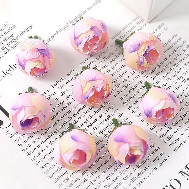 20/30 Stück Hochzeitsdekoration Rose Künstliche Blumen Seide Kunstblume für Heimzimmerdeko DIY Bastelgirlande Geschenk Tischaccessoire