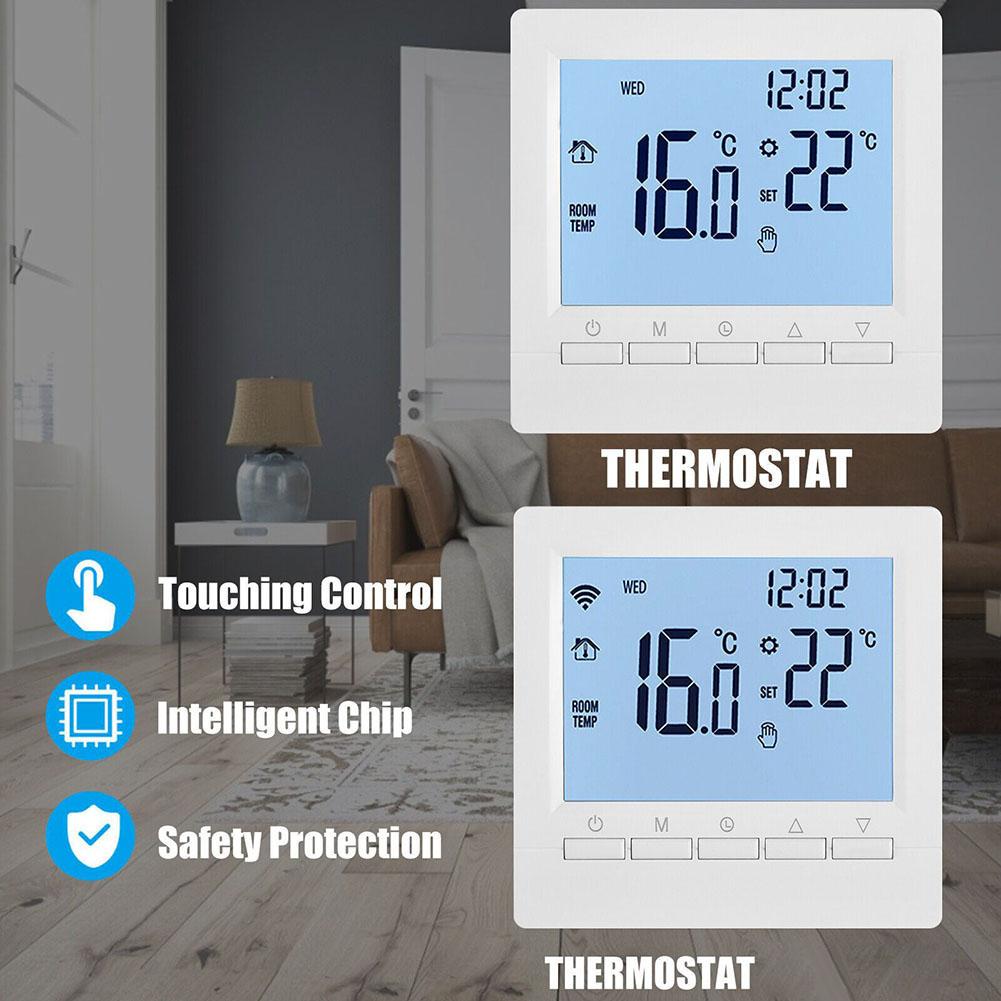 Accessoires Thermostat numérique pour radiateurs électriques LCD