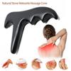 Natural Stone Meteorite Massage Cone Needle Reflexology Body Massage Foot Shoulder Back Neck Point Stick Massage Tools