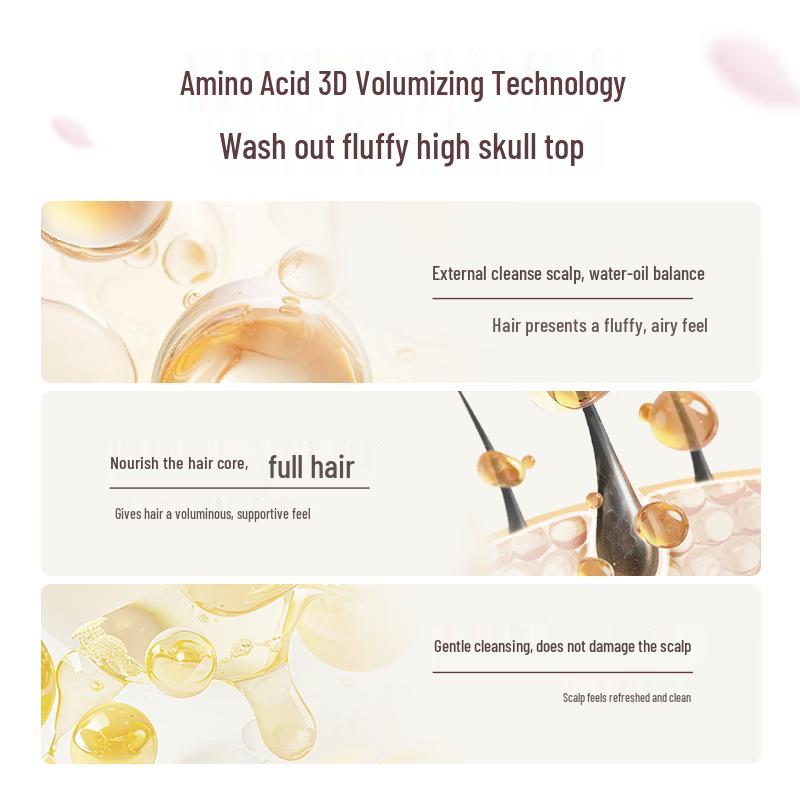 Light Fragrance Plant Amino Acid Travel Hair & Body Set