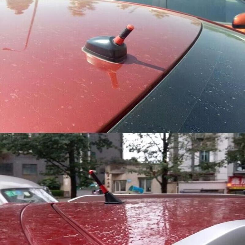 1 Set Universal Long Short Auto Roof Carbon Fiber Radio Aerial Accessories Enhanced Signal Tools Car Roof Antenna