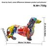 Modern Sleek Dachshund Dog Ornaments Good Unique Home Wine Cabinet Decoration Office Tabletop Jewelry Crafts Durable