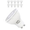 Set of 10 4W GU10 LED Spot Bulbs (EQ. 32W) 4200K