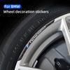 4pcs Aluminium Alloy Car Wheel Hub Perfomance M Sticker for E46 E90 F30 F10 X5 X3 Series 1 3 G30 G01 G20 F11 Car Accessories