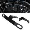 AQIMY Ignition Coil Relocation for Sportster XL883 XL1200 Black Bracket, Iron, Harley-Davidson 2007-2021 2020,