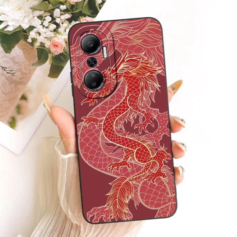 Mode Målat Skydd För Infinix Hot 20 Hot20i Fodral Mjukt Skydd Funda Mjuk Bumper För Infinix Hot 20 Play Hot20 blomma Coque