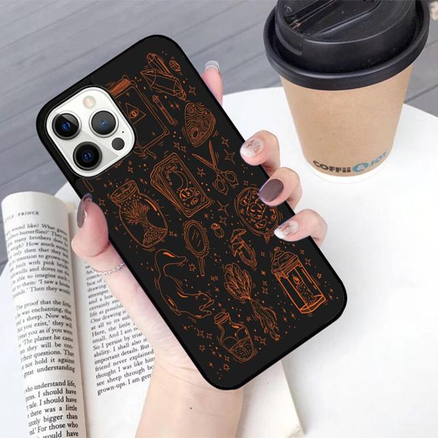Hexe Hexerei Handyhülle Cover Für iPhone 17 Air 16 15 14 Plus apple 16 11 12 13 Pro Max coque