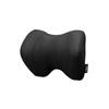 BONFORM Febreze Support Memory Foam Neck and Febreze Cushion, Pillow, Black, Antibacterial, Deodorizing, Odor-Resistant, 28x19cm, 5200-15BK