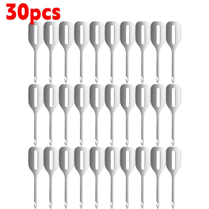 10-100pcs Stainless Steel Quick Threading Devices DIY Handcraft Cross Stitch Needle Threader Embroidery Apparel Sewing Tools
