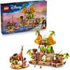 LEGO Disney Princess Kakamoora's Ship Building Toy Set for Kids Ages 7-9 with Figures and Blocks 43258