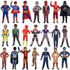 Kids Superhero Muscle Costume: Avengers Wolverine, Thor, Deadpool, Captain America