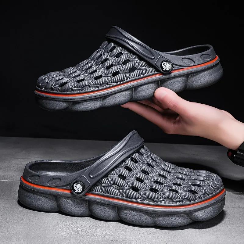 Men's Women's Sandals 2024 Outdoor Beach Wading Slippers for Men Garden Home Clogs Women's Sandals Summer Hiking Sandals Men