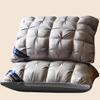 Luxury Rectangular Neck Support Pillows - Non-Collapsing Design for Comfort and Sleep