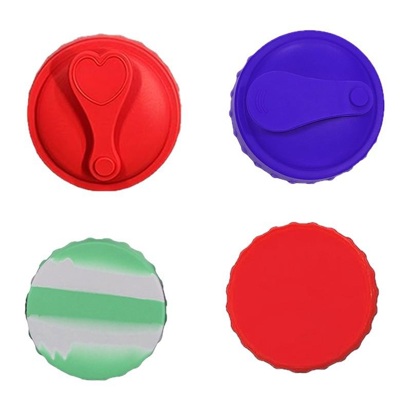 6 Stück/Set Silikon-Limonadendosen-Deckel Wiederverwendbarer Dosenverschluss Für Limonaden, Bier, Getränke, Saft Standard-Dosen Protecto Cola-Dose