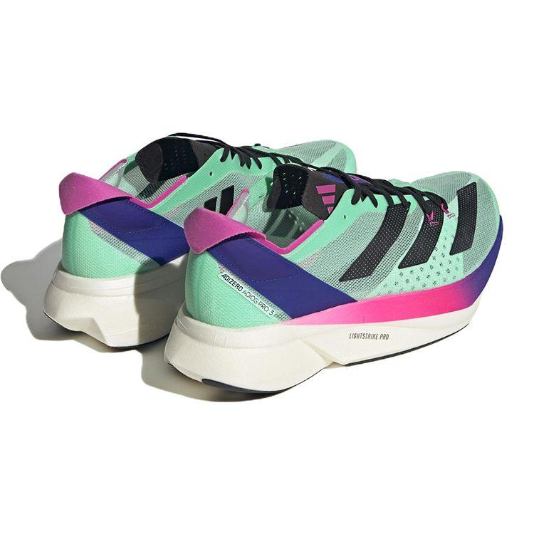 adidas Adizero Adios Pro 3 Pulse Mint Lucid Blue Unisex Sneakers Green Core-Black GW4249