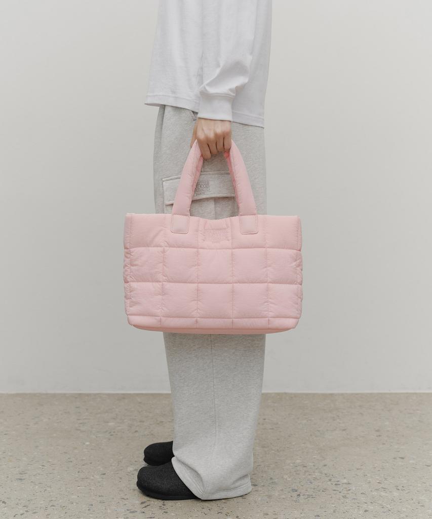 Marith + Franois Girbaud Classic Logo Padding Tote Bag Baby Pink