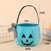 Flexible Pumpkin Bucket Handheld Trick or Treat Bucket Festive Ghost Plush Bag  Dessert Making