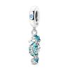 Summer Series Original 925 Sterling Silver Charms Bead Blue Marine Life Pendant Fit Original Bracelet For Women Jewelry Gift