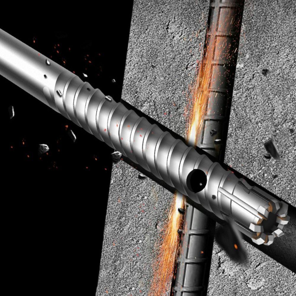 SDS-Plus Rebar Drill Bit Carbide High Hardness Rebar Cutting Drill High Efficiency Wear-resistant Reinforced Concrete Drill Bit