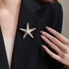 Flower/Bow/Cherry/Starfish Long Leaf Pin Chest Flower Metal Brooch Ginkgo Leaf Brooch Party Gift