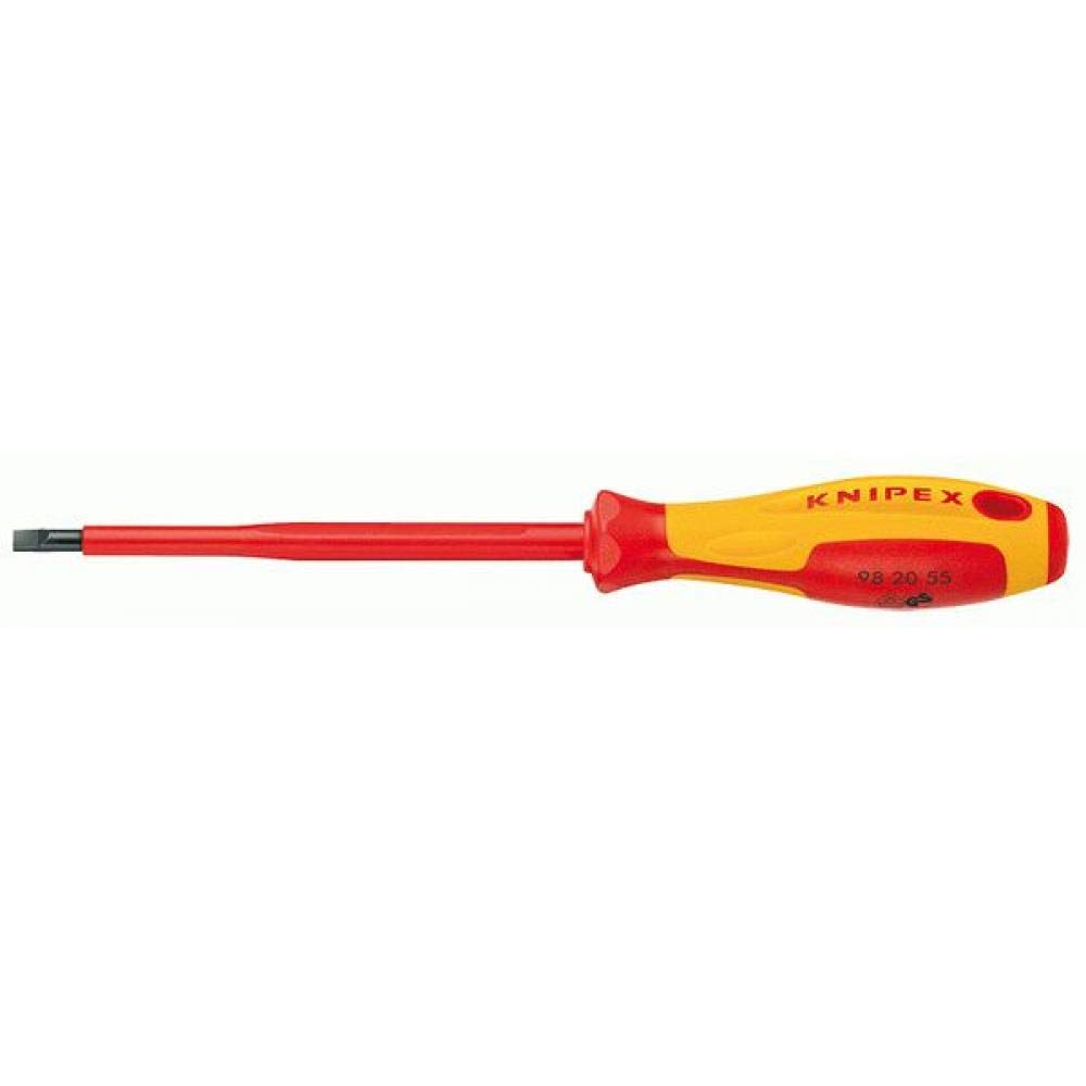 KNIPEX Insulated Screwdriver 1000V 9820-6.5 (-)
