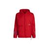 Veste à capuche Sport Rétro Originals Trefoil FTO WB Imprimé Homme Vêtement d'extérieur Rouge Clair GN3561