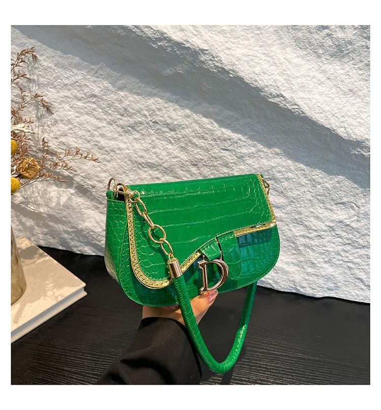 Chic Small Shoulder Bag For Women Stylish Chain Design Versatile Pu Leather Crossbody Bag