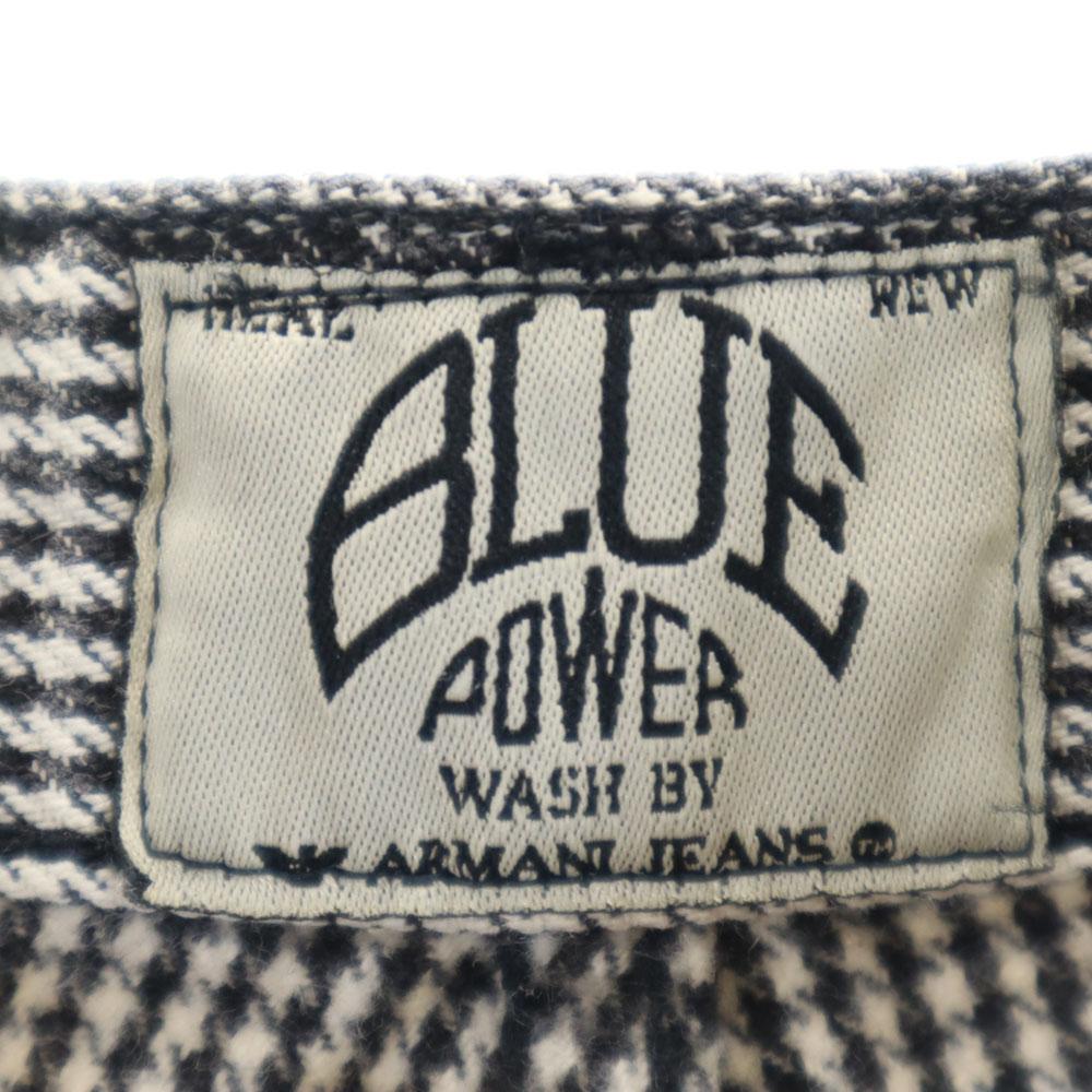Armani Jeans Made In Italy Houndstooth Pattern Long Pants W28 Houndstooth Women Used
