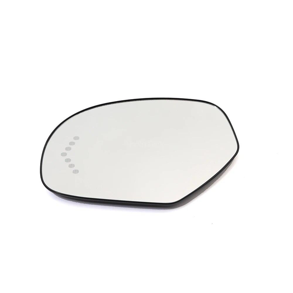 Left Right Door Side Heated Wing Mirror Glass Rearview Rearview Plate for GMC Yukon XL Sierra 1500 2500 3500