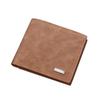 Men's Casual PU Leather Wallet Multi-functional Large Capacity Short Card holder Square High Quality Business Purse Daily Use