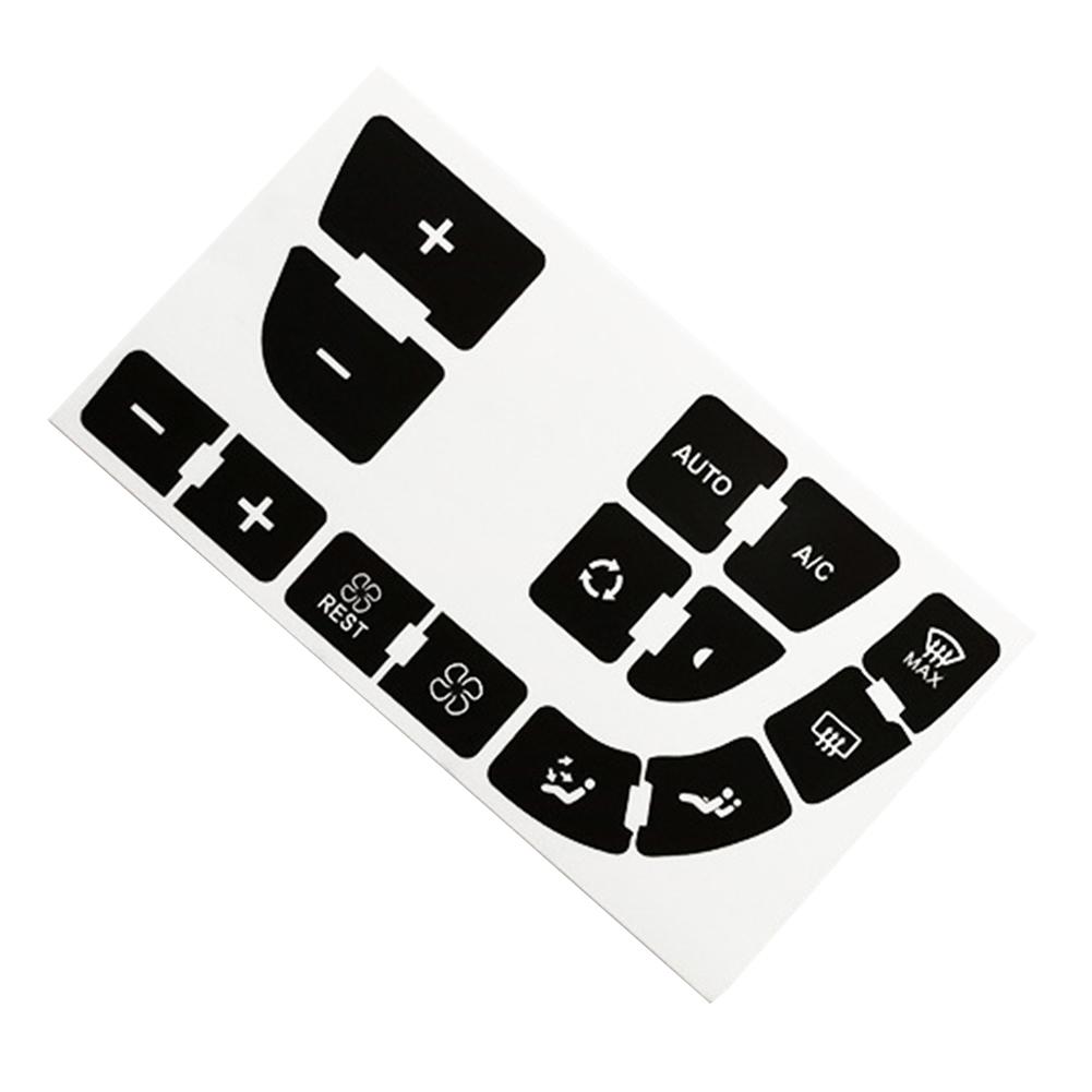 1 Set High Grade Vinyl Stickers To Repair Buttons For C4 For Grand For Picasso Push Button Repair Decal Sticker Accessories