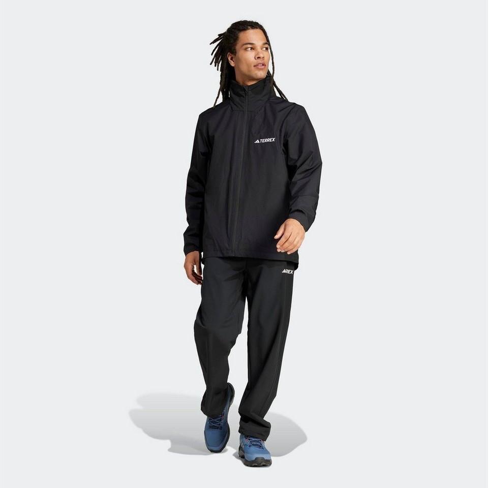 adidas Multi Essentials 2L Regenjacke Schwarz (JM8692)