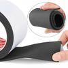 Heel Mute Tape Wear-resistant Anti Slip Thick Black EVA Material Self-adhesive for Repairing Shoe Sole Holes with Adhesive Tape