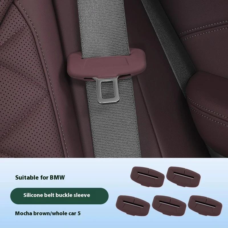 For Honda  Accord Interior Accessries 2/4 Piece Car Seat Belt Silicone Protective Cover Trim