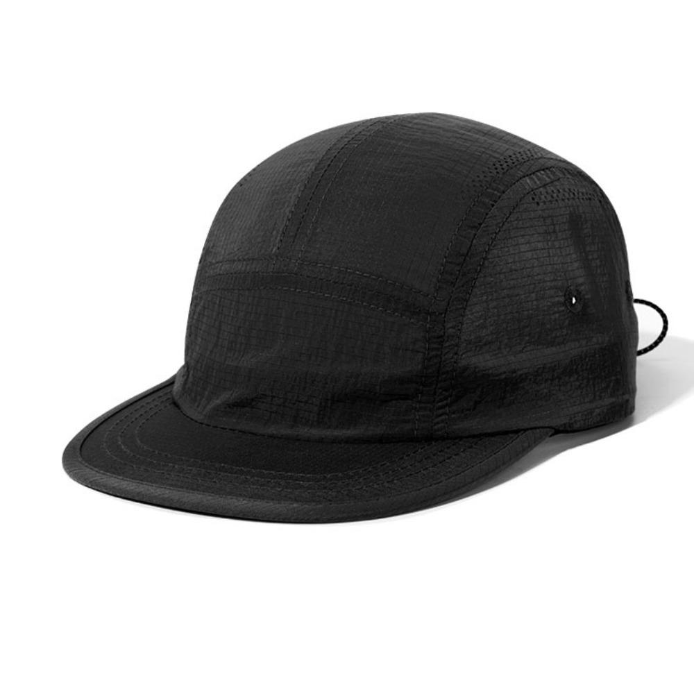 Casual Japanese Style Flat Brimmed Baseball Cap Soft Top Breathable Sun Visor Cap Solid Color Adjustable Hip-hop Hat Unisex