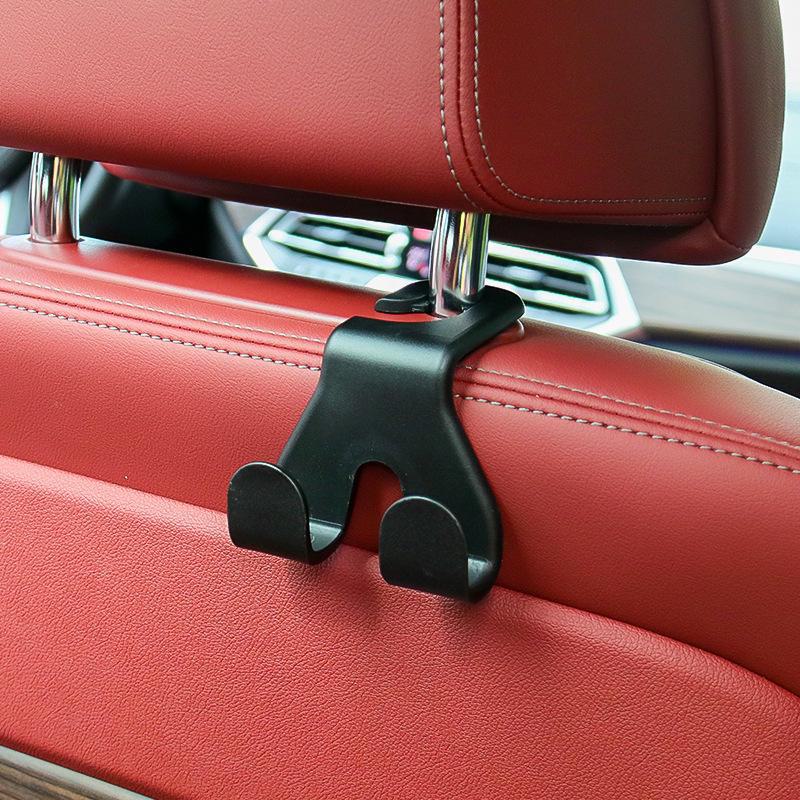 Car Seat Back Multi-Function Hook and Phone Holder