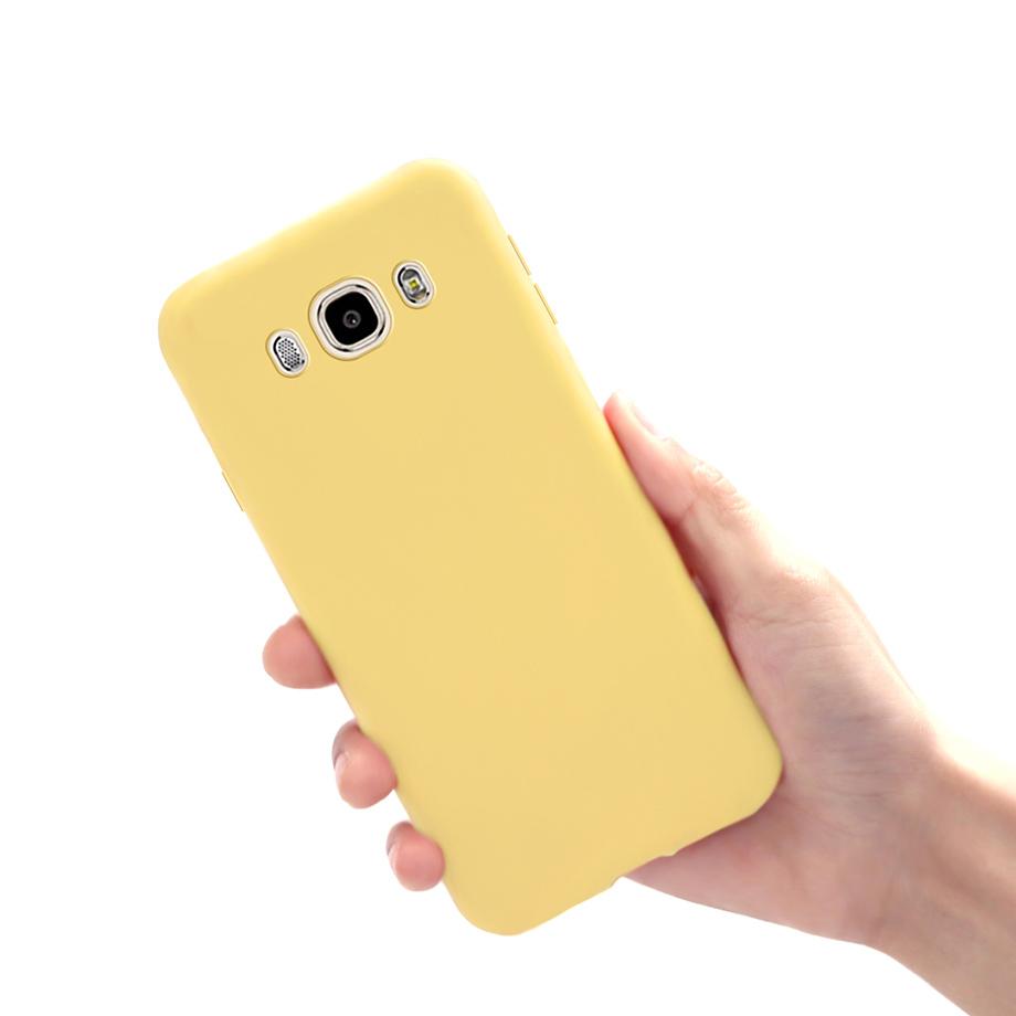 Schokbestendige Mat Zachte Siliconen Hoesje Voor Samsung Galaxy J3 J5 J7 2016 Hoesje Telefoon Achterkant Cover voor Samsung J3 J5 7 2016 Hoesje Bumper
