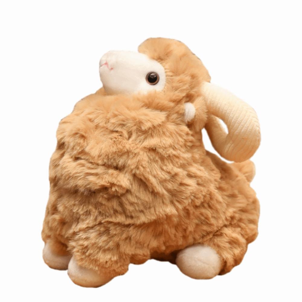 Fluffy Sheep Plush Doll Simulation Animal Fluffty Doll Lamb Plush Toy Birthday Gift