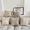 Pillowcase Stylish Bohemian Ethnic Tassel Design Thickened Embroidered Sofa Bedside Cushion Office Tufted Pillowcase