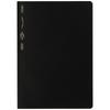 Nitoms STALOGY Notebook, A5 Grid, 1/2 Year Notebook, Black, S4108