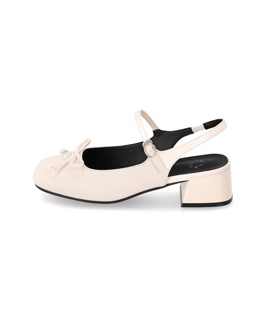 Elcanto Intense Women'S Pearl Ribbon Mary Jane Slingback 4Cm Lcwo29I613