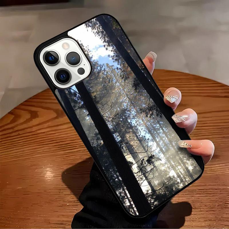 Beautiful Nature Forest Tree Phone Case For iPhone 17 Air 16 15 14 13 12 11 Pro Max Max Plus Bumper Case Cover