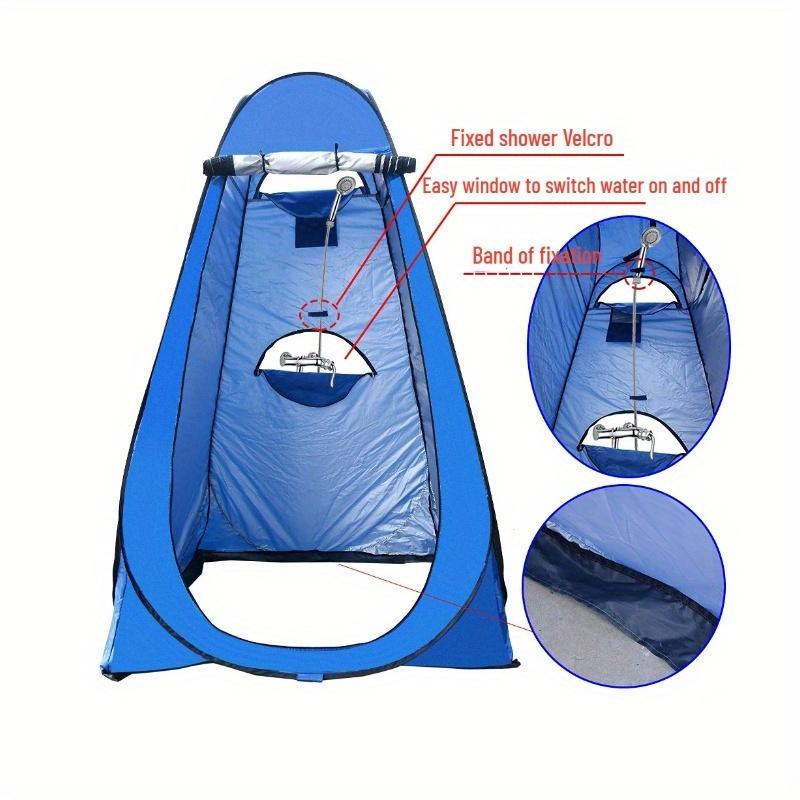 Portable Shower Toilet Tents Camping Changing Tent Automatic Shower Bath Tent Fishing Bath Toilet Changing Shed 1 Person