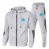 Toamnă și iarnă Set hanorac cu fermoar pentru femei, cu pantaloni, costum fitness pentru alergare, costum nou pentru minge la modă, costum cald, 2024